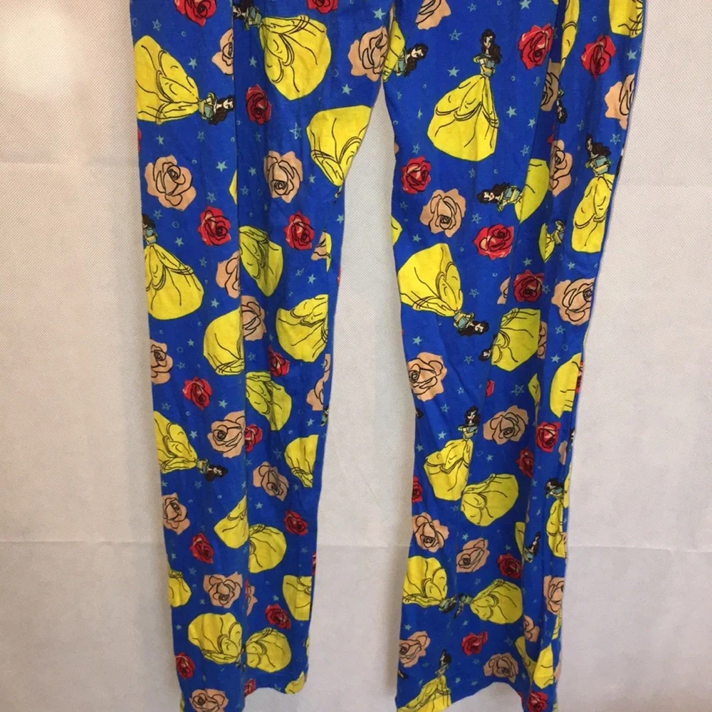 NWT Disney Princess adult Pajama Bottoms | Princess Belle | Size MD - Picture 6 of 7